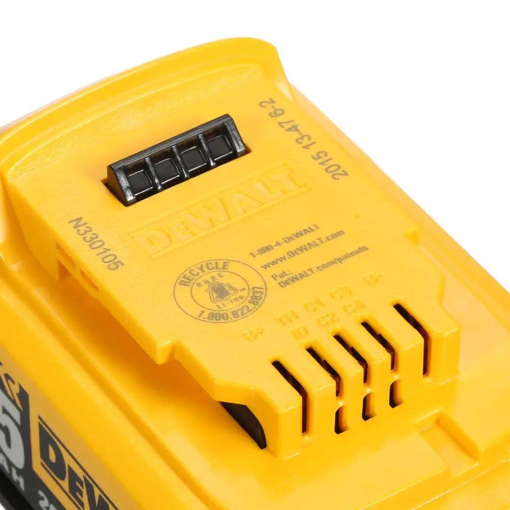 Open Box -  DEWALT 20-Volt MAX XR Lithium-ion Premium Battery Pack 5.0Ah (2-Pack) DEWALTBullseye Deals