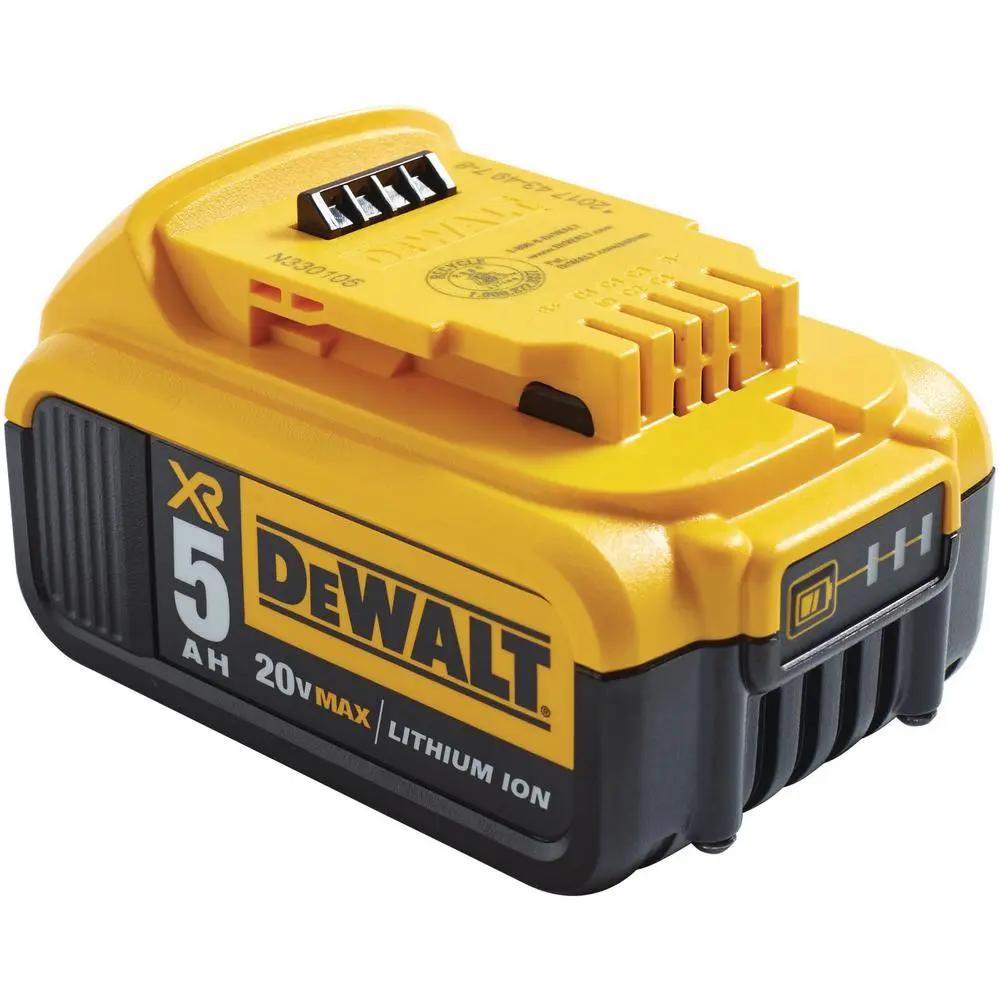 Open Box -  DEWALT 20-Volt MAX XR Lithium-ion Premium Battery Pack 5.0Ah (2-Pack) DEWALTBullseye Deals