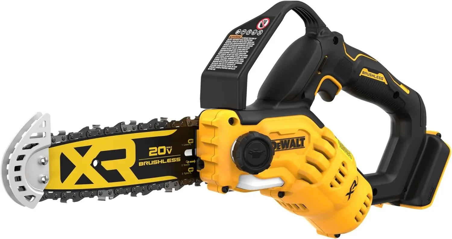 Open Box - DEWALT 20V MAX 8-inch Pruning Chainsaw (Tool Only) DEWALTBullseye Deals