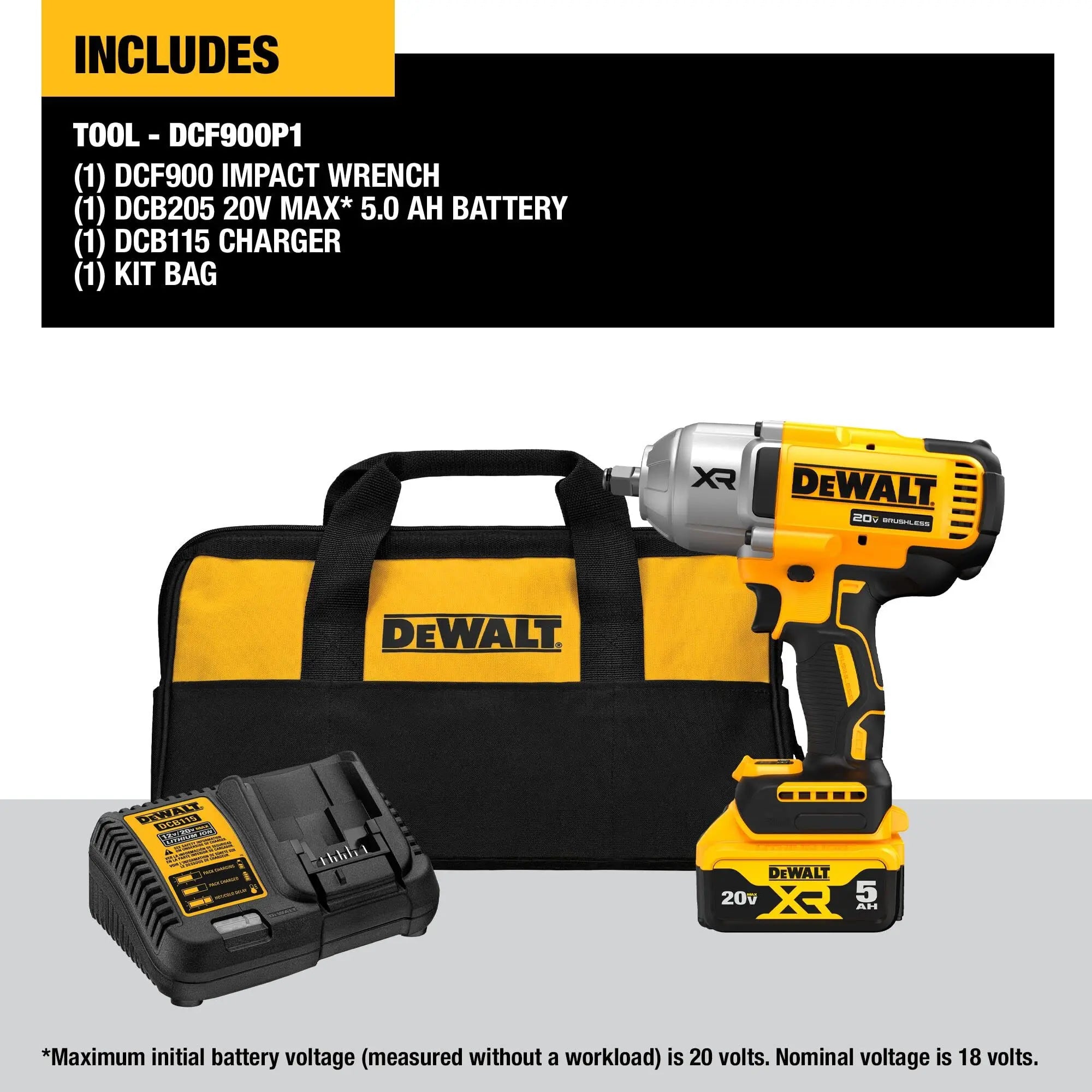 Open Box - DEWALT 20V MAX* XR 1/2