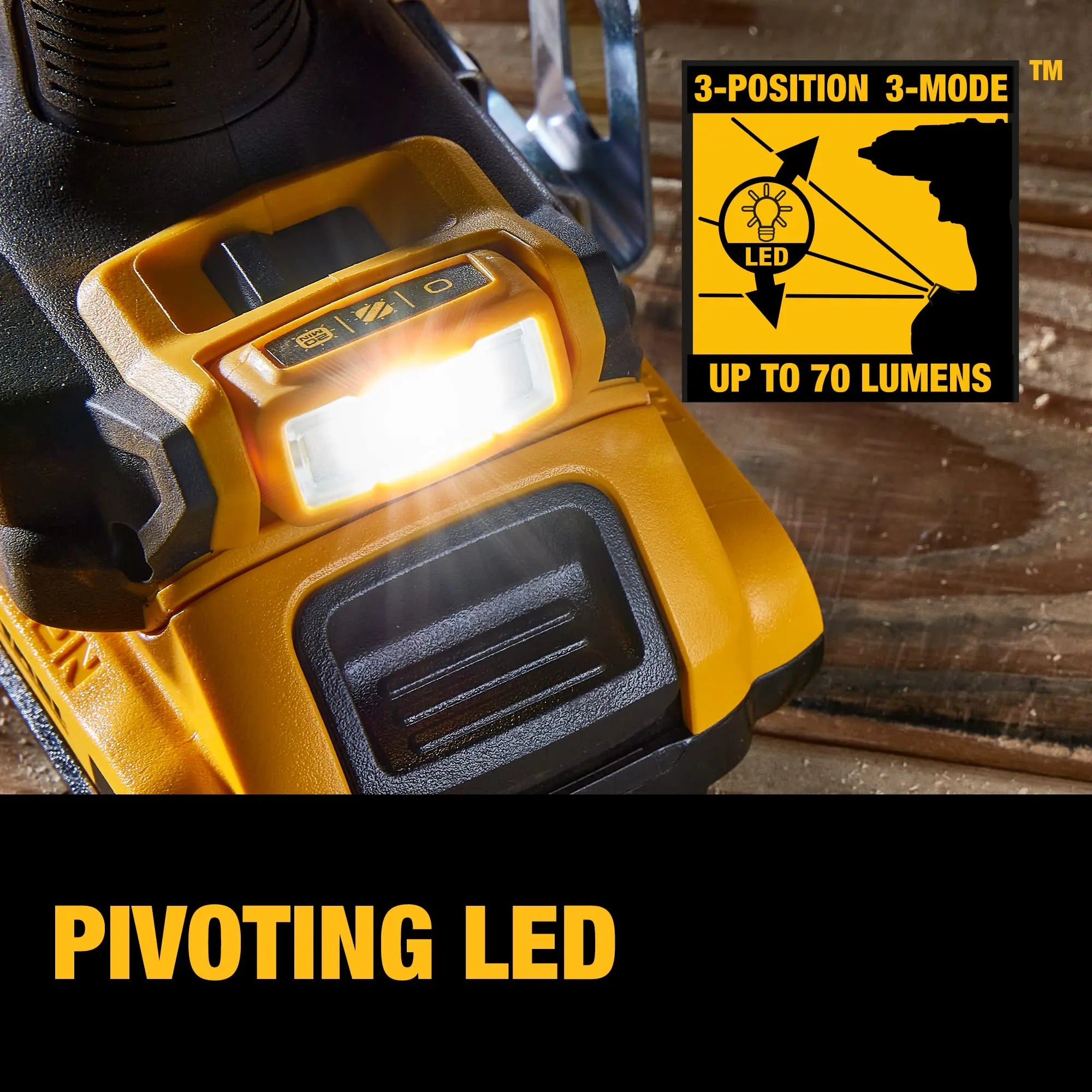 Open Box -  DEWALT 20V MAX* XR® Brushless Cordless 1/2 in. Drill/Driver Kit (DCD800P1), Yellow (B09YXVCTSN) DewaltBullseye Deals