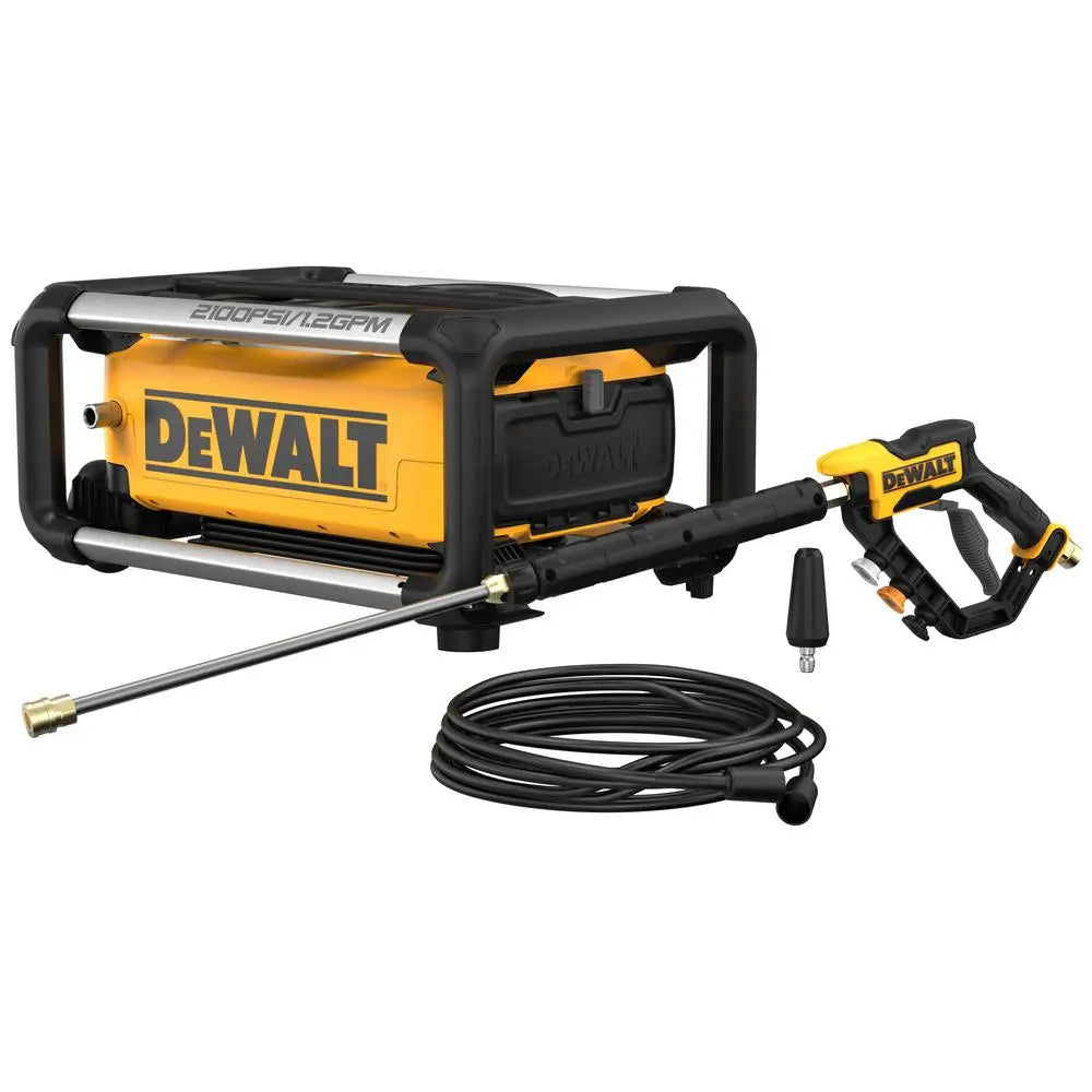 Open Box -  DEWALT 2100 PSI 1.2 GPM Cold Water Electric Pressure Washer DEWALTBullseye Deals