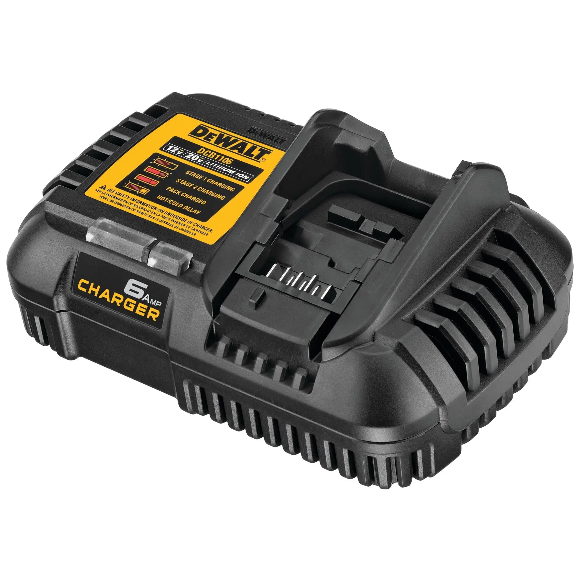 Open Box -  DEWALT 6 Amp Battery Charger DEWALTBullseye Deals