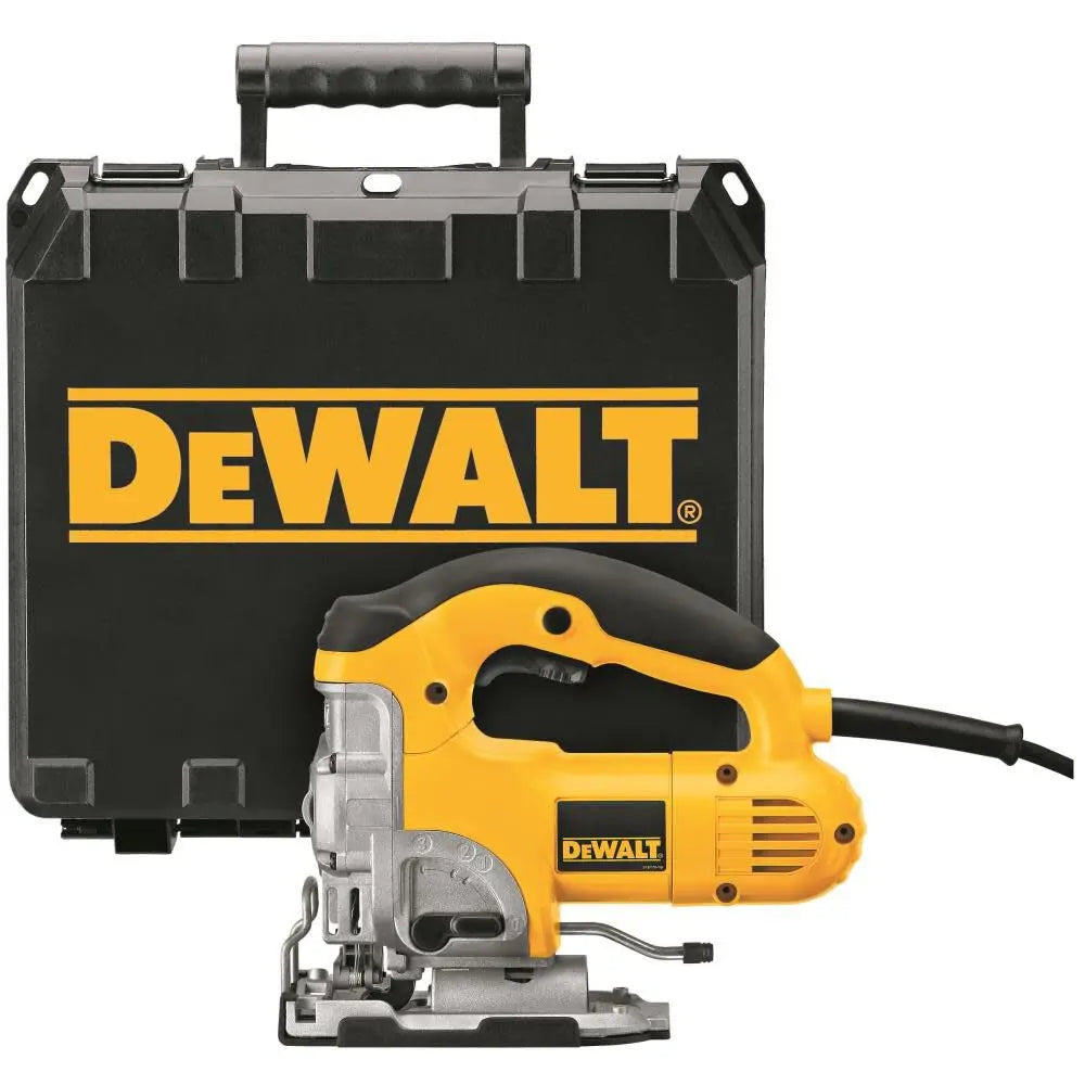 Open Box -  DEWALT 6.5 Amp Corded Jig Saw Kit with Kit Box - Secondipity