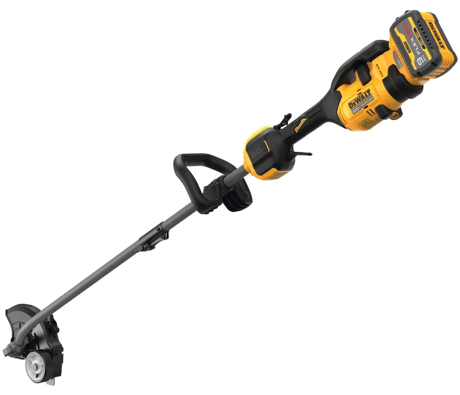 Open Box -  DEWALT 60-Volt MAX Lithium-Ion Electric Cordless Brushless 7-1/2 in. Attachment Capable Edger Kit with 3.0 Ah Battery & Charger DEWALTBullseye Deals
