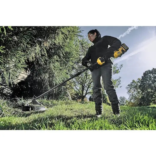 Open Box -  DEWALT 60-Volt Maximum Lithium-Ion Electric Cordless Attachment Capable String Trimmer (Tool Only) DEWALTBullseye Deals