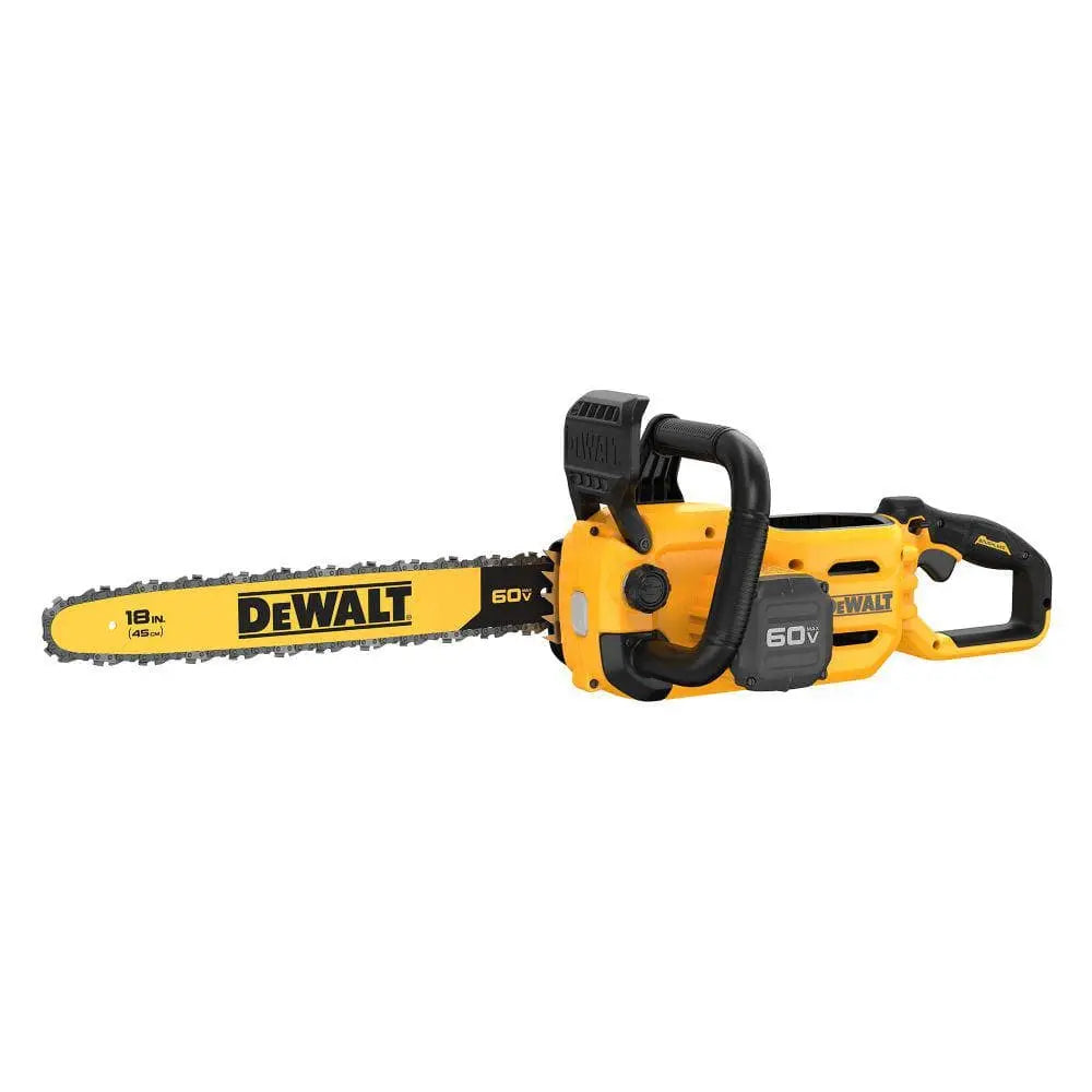 Open Box - DEWALT 60V MAX Cordless Chainsaw, 18 in., Tool Only (DCCS672B) (B09VR7VC6P) - Secondipity