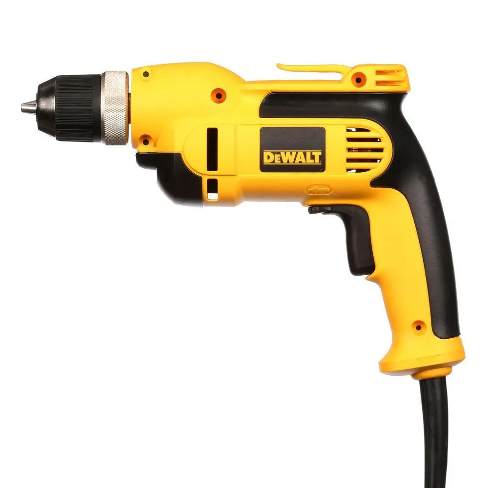 Open Box -  DEWALT 8 Amp Corded 3/8 in. Pistol Grip Drill - DWD110K DEWALTBullseye Deals