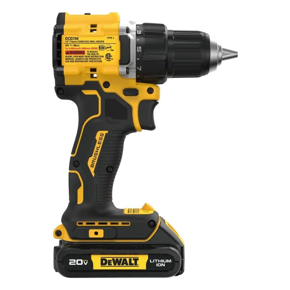 Open Box -  DEWALT ATOMIC 20-Volt MAX Brushless Cordless 1/2 in. Drill Driver (Tool-Only) DEWALTBullseye Deals