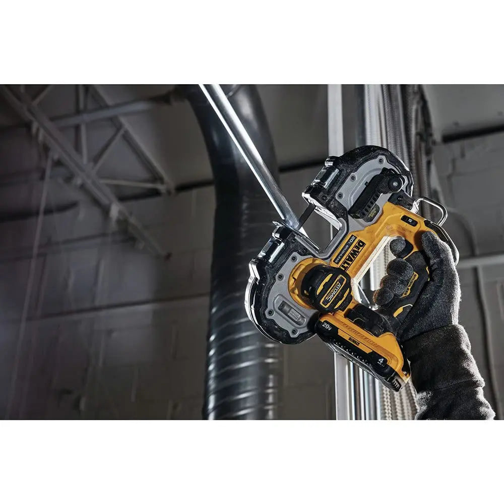 Open Box -  DEWALT ATOMIC 20-Volt MAX Cordless Brushless Compact 1-3/4 in. Bandsaw (Tool-Only) DEWALTBullseye Deals