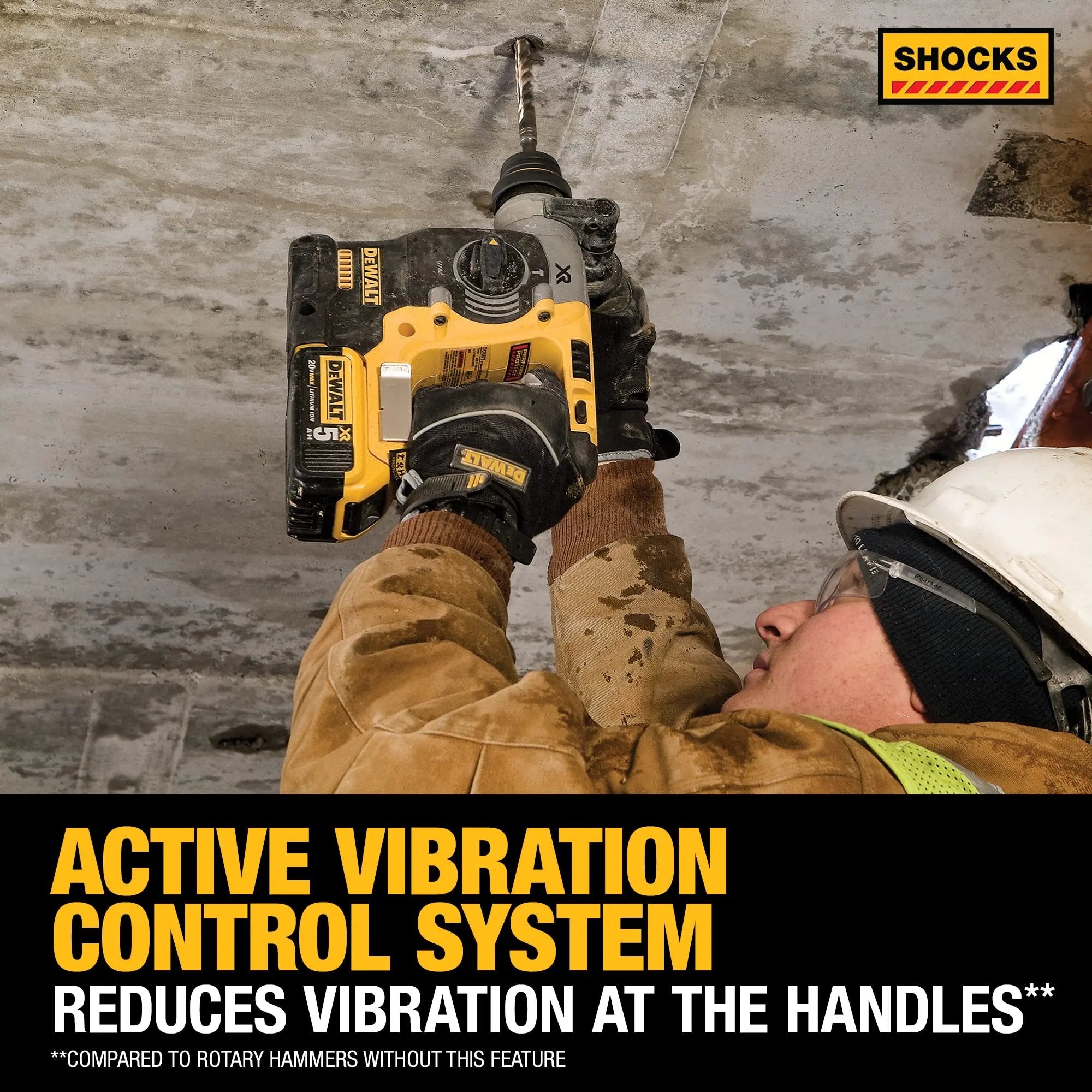 Open Box -  DEWALT Cordless 1" SDS-Plus Brushless L-Shape Rotary Hammer (Tool-Only) DEWALTBullseye Deals