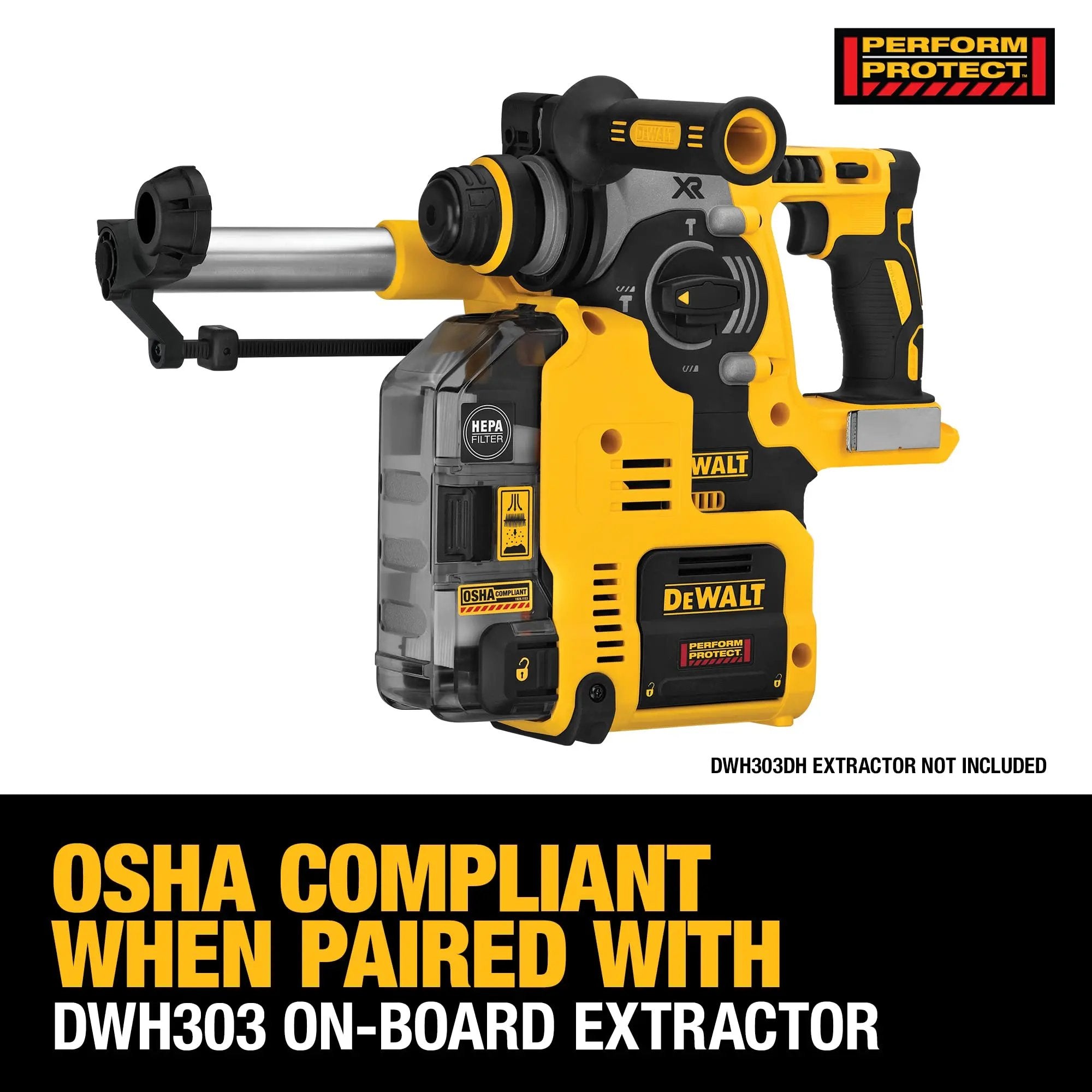 Open Box -  DEWALT Cordless 1" SDS-Plus Brushless L-Shape Rotary Hammer (Tool-Only) DEWALTBullseye Deals