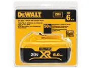 Open Box -  DEWALT DCB206 20-Volt MAX XR Lithium-Ion Premium Battery Pack 6.0Ah DEWALTBullseye Deals