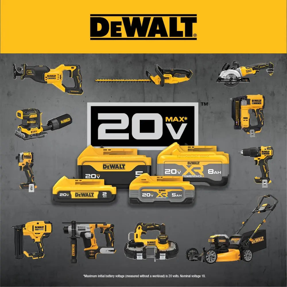 Open Box -  DEWALT DCB230-2 20V MAX Lithium Ion Battery Pack 3.0Ah, 2 pack DEWALT