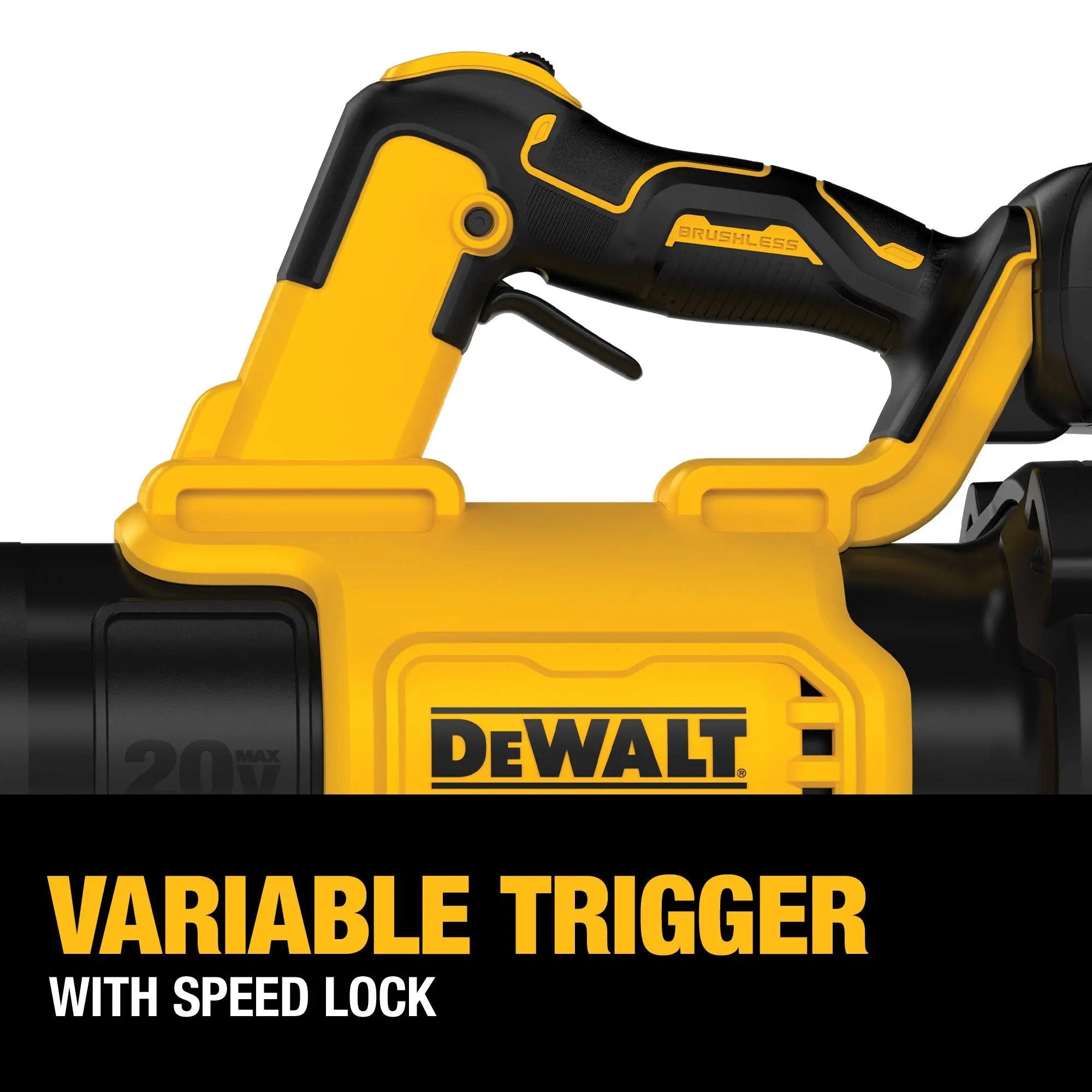 Open Box -  DEWALT DCBL722B 450 CFM 20-V MAX Cordless Brushless Handheld Blower (Tool-Only) DEWALTBullseye Deals