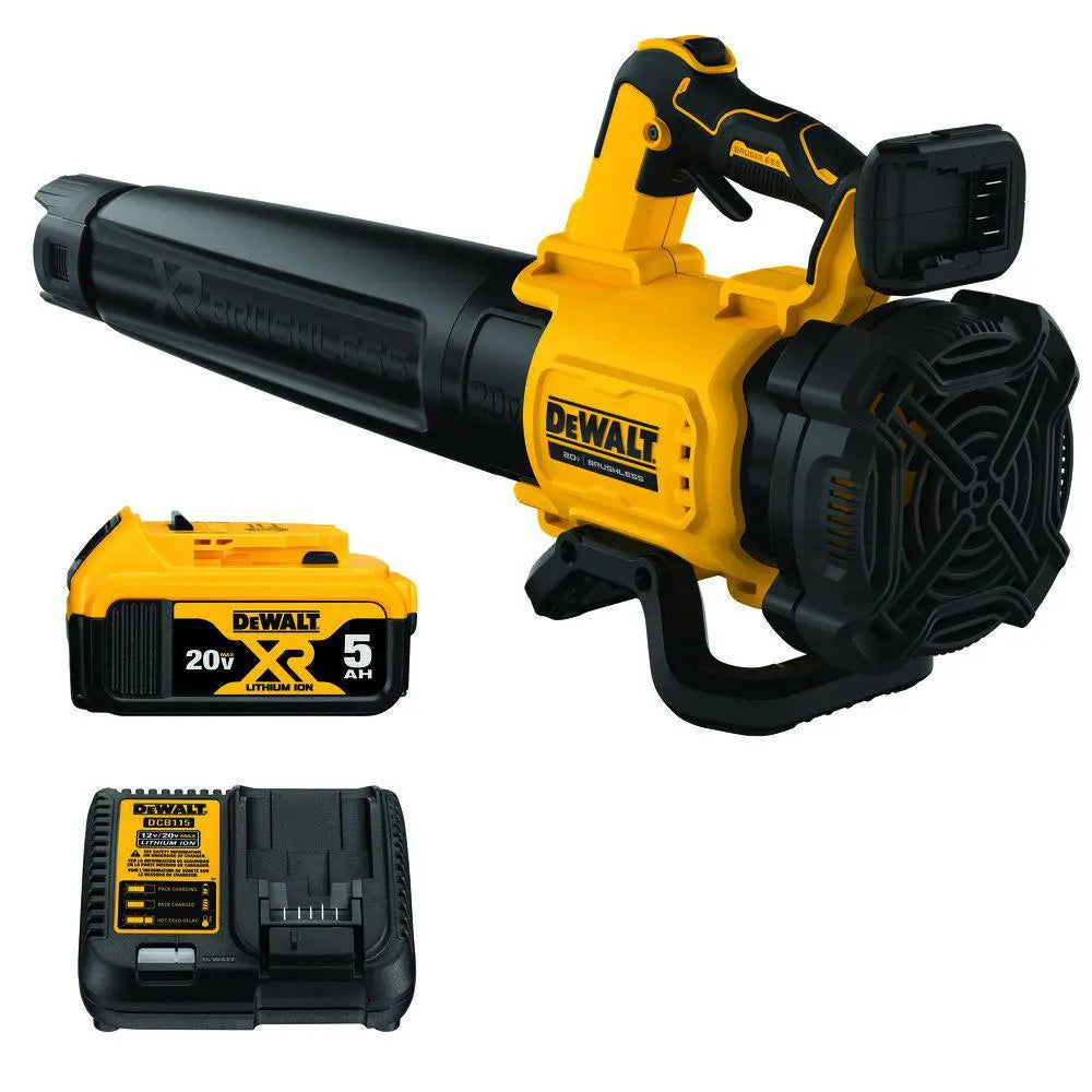 Open Box -  DEWALT DCBL722P1 125 MPH 450 CFM 20-V MAX Lithium-Ion Cordless Brushless Blower DEWALTBullseye Deals