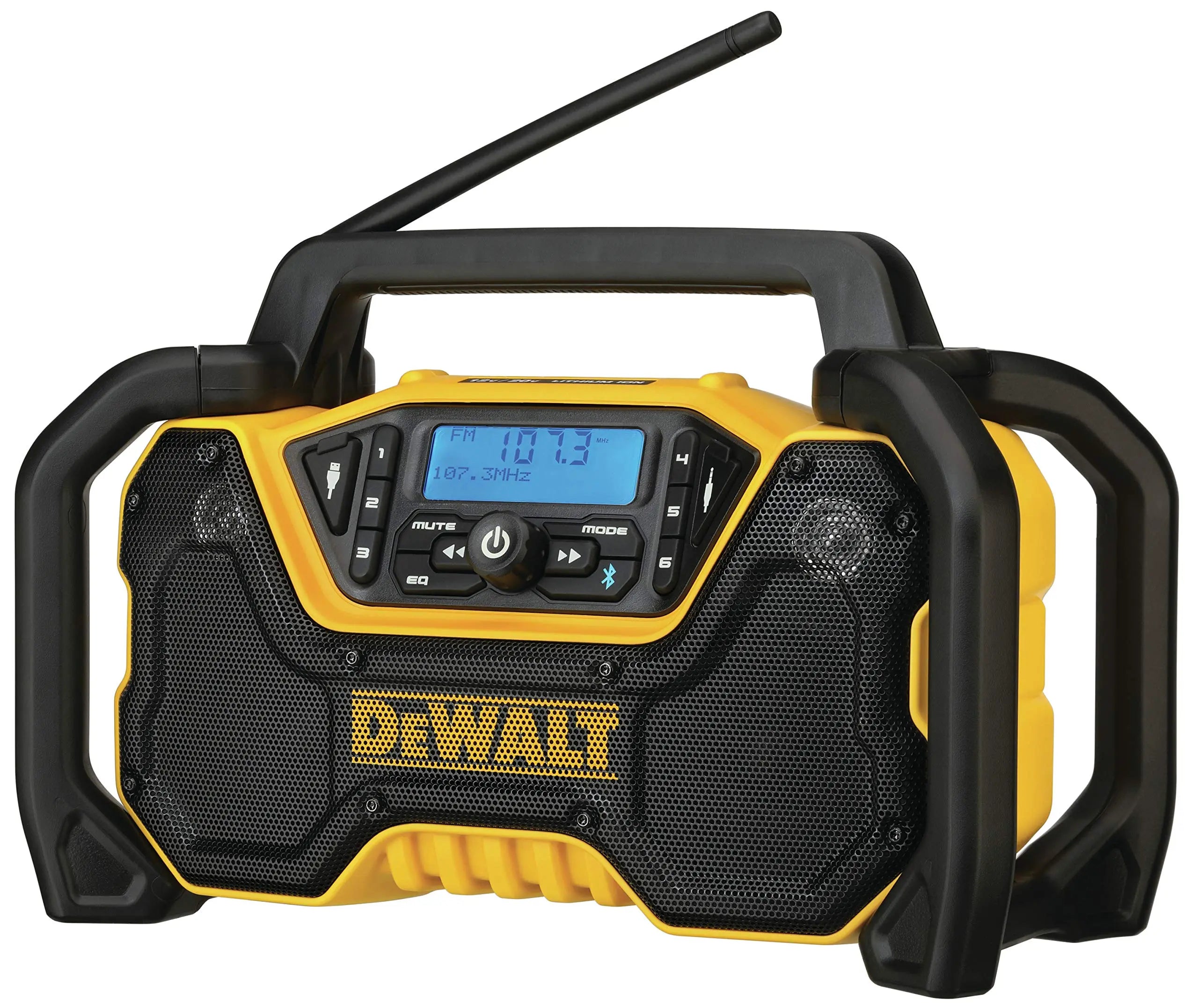 Open Box -  DEWALT DCR028B 20-Volt MAX Compact Bluetooth Radio (Tool Only) DEWALTBullseye Deals