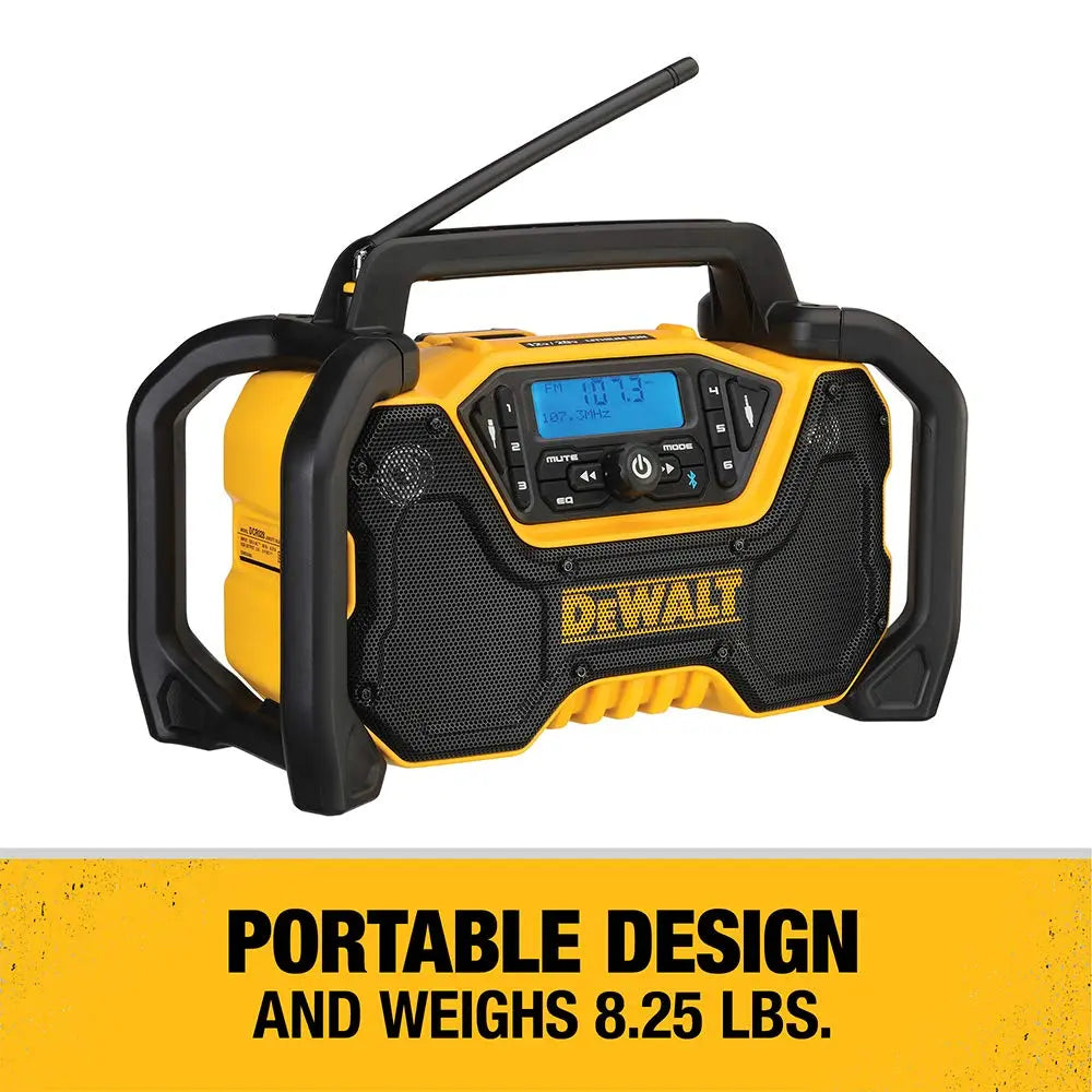 Open Box -  DEWALT DCR028B 20-Volt MAX Compact Bluetooth Radio (Tool Only) DEWALTBullseye Deals