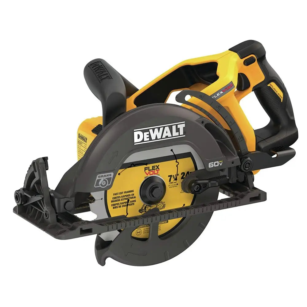 Open Box -  DEWALT DCS577B FLEXVOLT 60-V MAX Lithium-Ion Cordless Brushless Circular Saw DEWALTBullseye Deals
