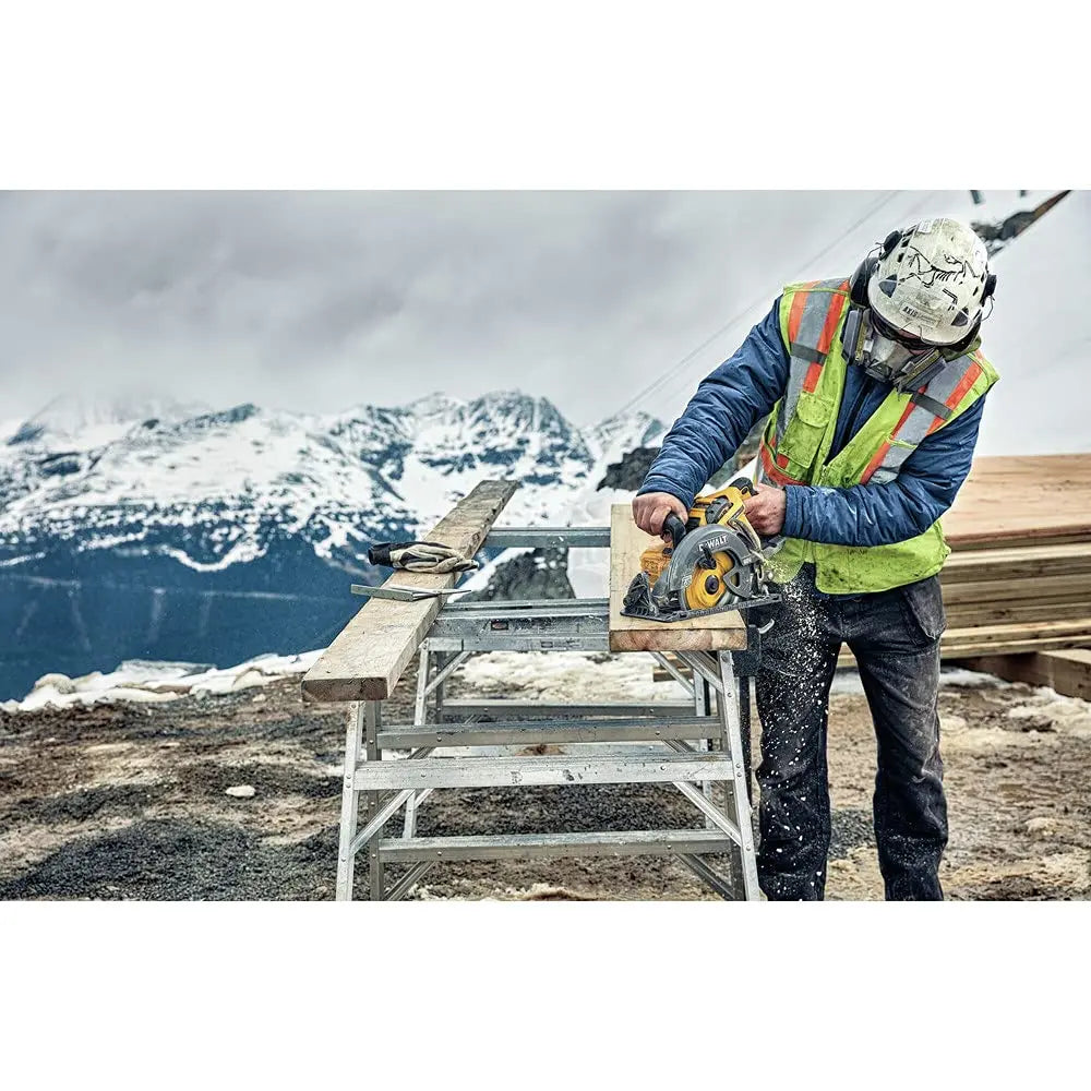 Open Box -  DEWALT DCS577B FLEXVOLT 60-V MAX Lithium-Ion Cordless Brushless Circular Saw DEWALTBullseye Deals