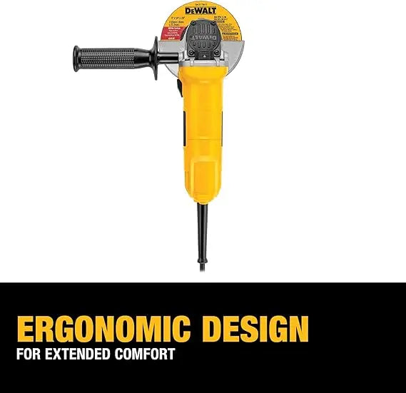 Open Box -  DEWALT DWE4011 Small Angle Grinder with One-Touch Guard, 4-1/2 -Inch DEWALTBullseye Deals