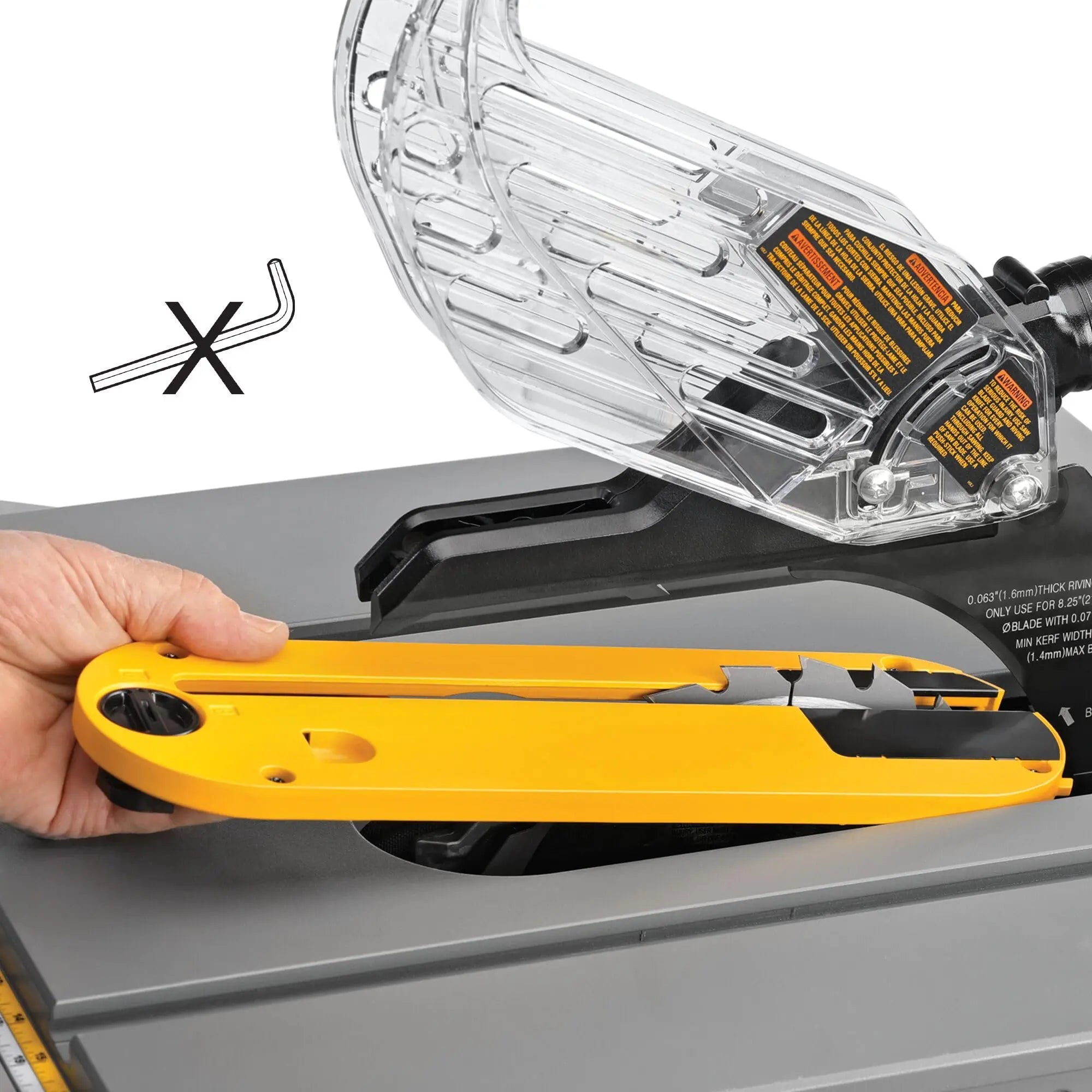 Open Box - DEWALT DWE7485 8-1/4 in. Compact Jobsite Tablesaw - Secondipity