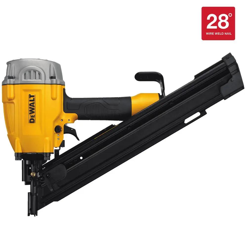Open Box -  DEWALT DWF83WW Pneumatic 28-Degree Framing Nailer DEWALTBullseye Deals
