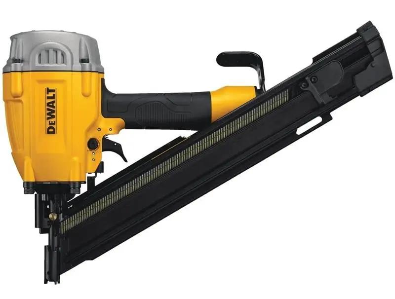 Open Box -  DEWALT DWF83WW Pneumatic 28-Degree Framing Nailer DEWALTBullseye Deals