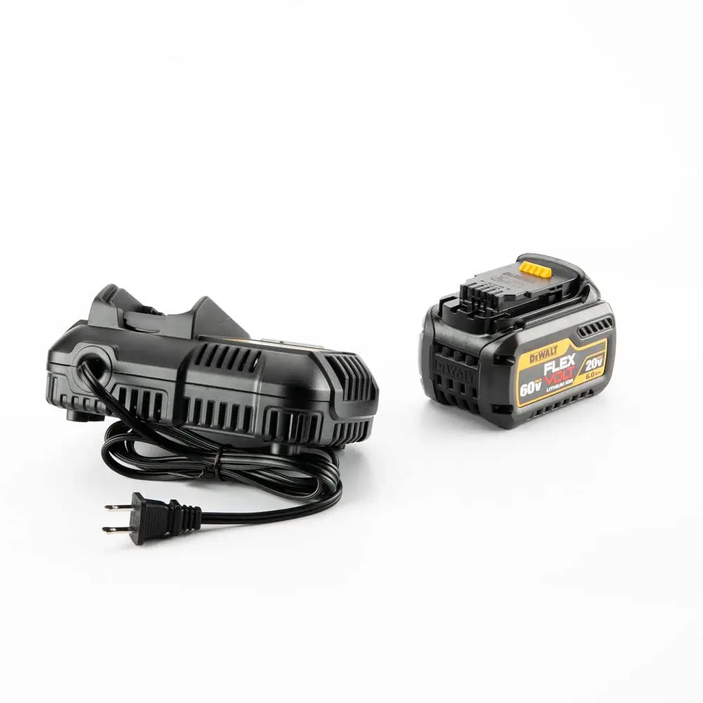 Open Box -  DEWALT FLEXVOLT 20-Volt/60-Volt MAX Lithium-Ion 6.0Ah Battery Pack with Charger DEWALTBullseye Deals