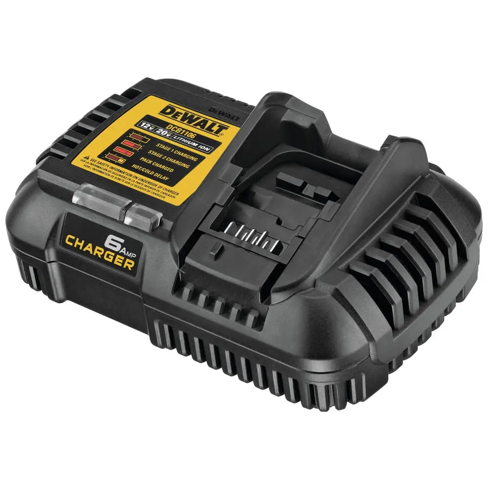 Open Box -  DEWALT FLEXVOLT 20-Volt/60-Volt MAX Lithium-Ion 6.0Ah Battery Pack with Charger DEWALTBullseye Deals