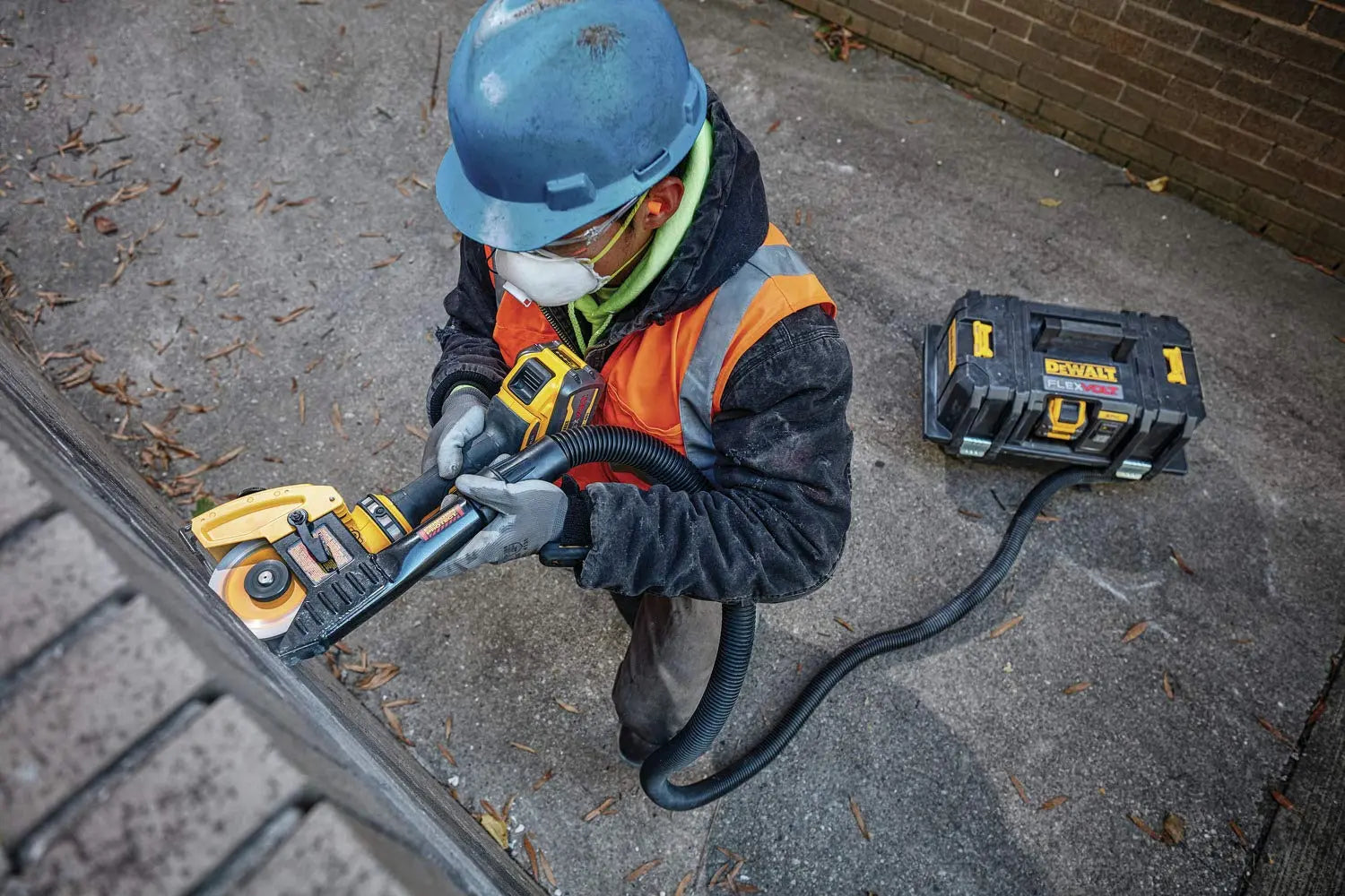 Open Box - DEWALT FLEXVOLT 60- -Volt MAX Cordless Brushless 4-1/2 in. - 6 in. Small Angle Grinder with Kickback Brake (Tool-Only) - Secondipity