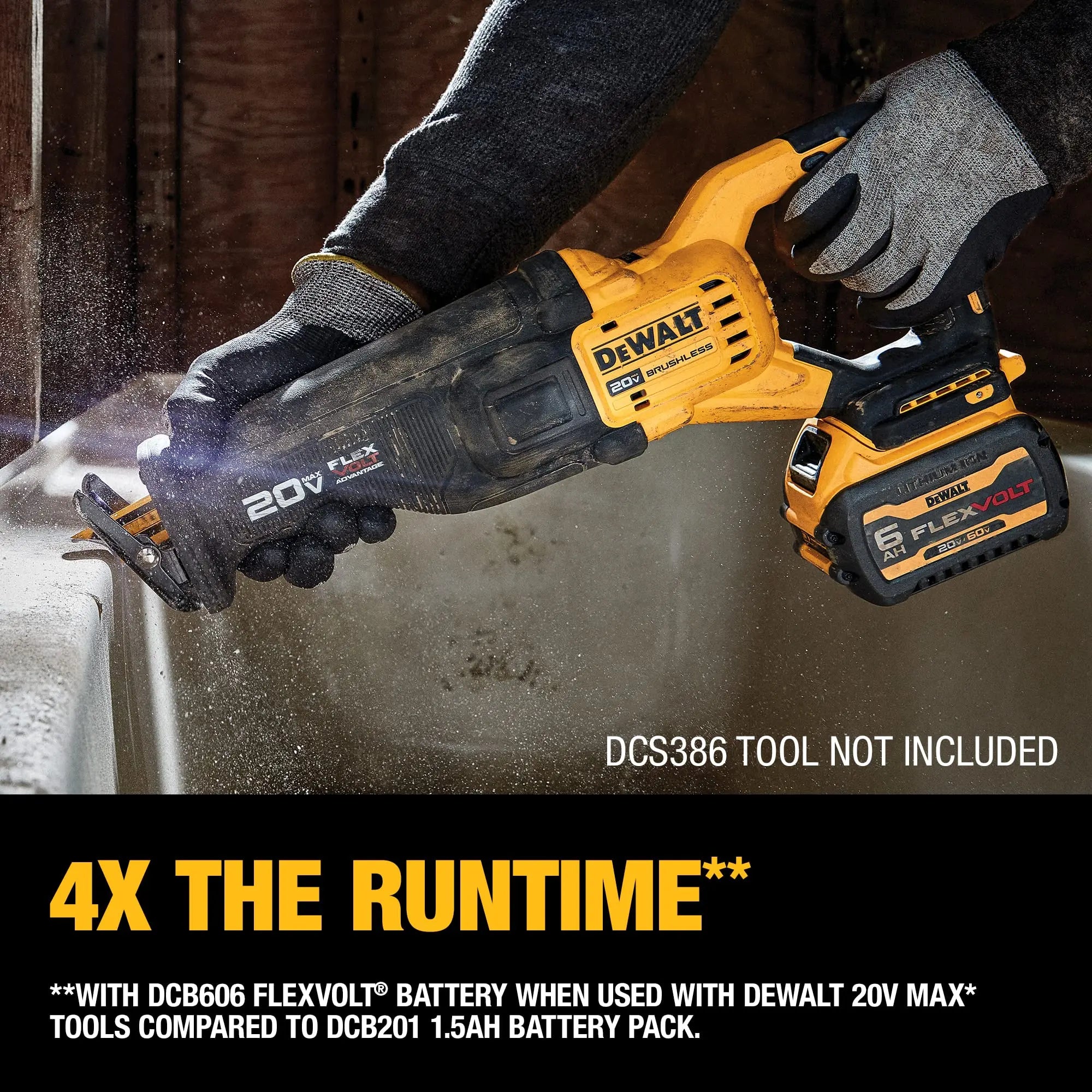 Open Box -  DEWALT Flexvolt 20-Volt to 60-Volt Lithium-Ion Battery Pack DEWALTBullseye Deals