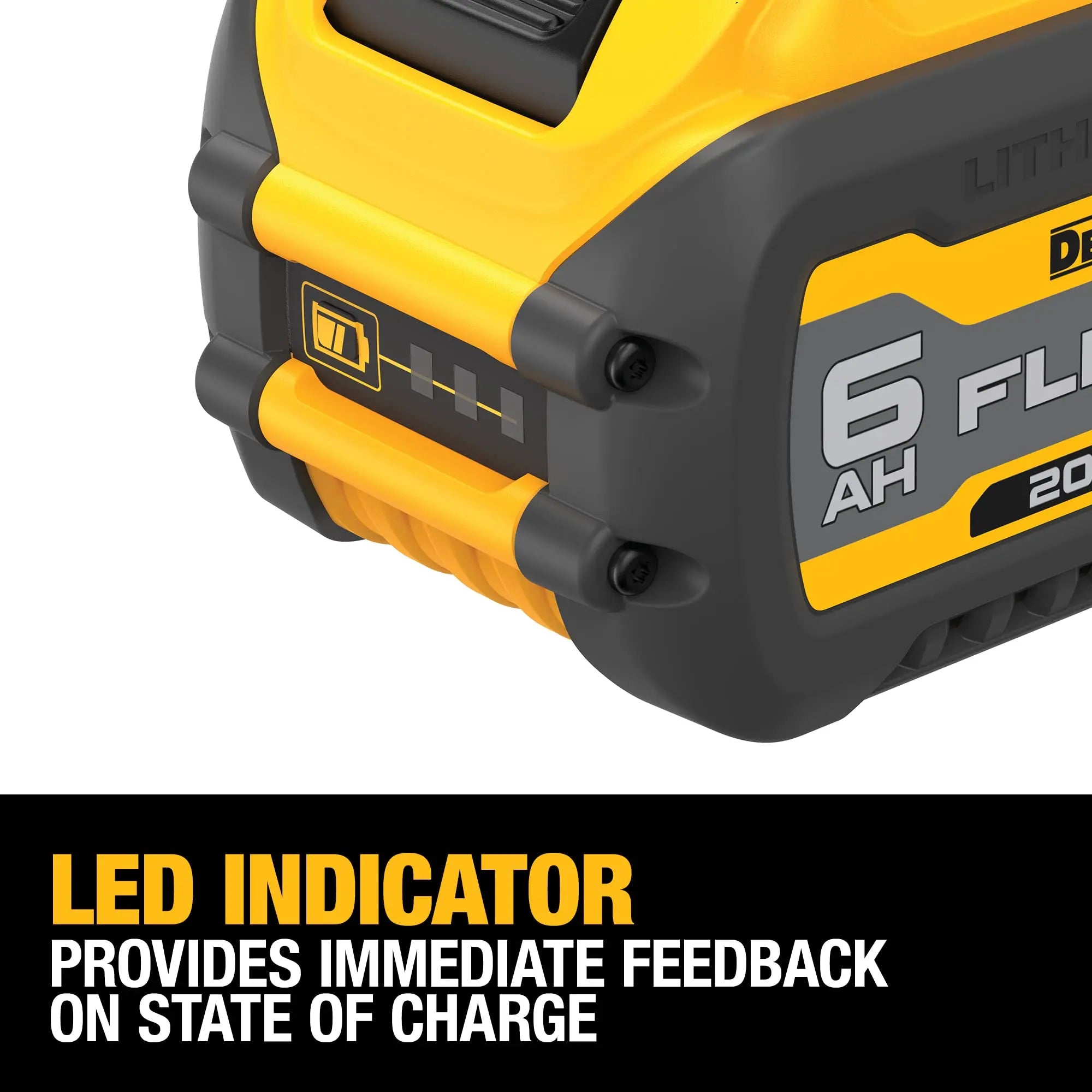 Open Box -  DEWALT Flexvolt 20-Volt to 60-Volt Lithium-Ion Battery Pack DEWALTBullseye Deals