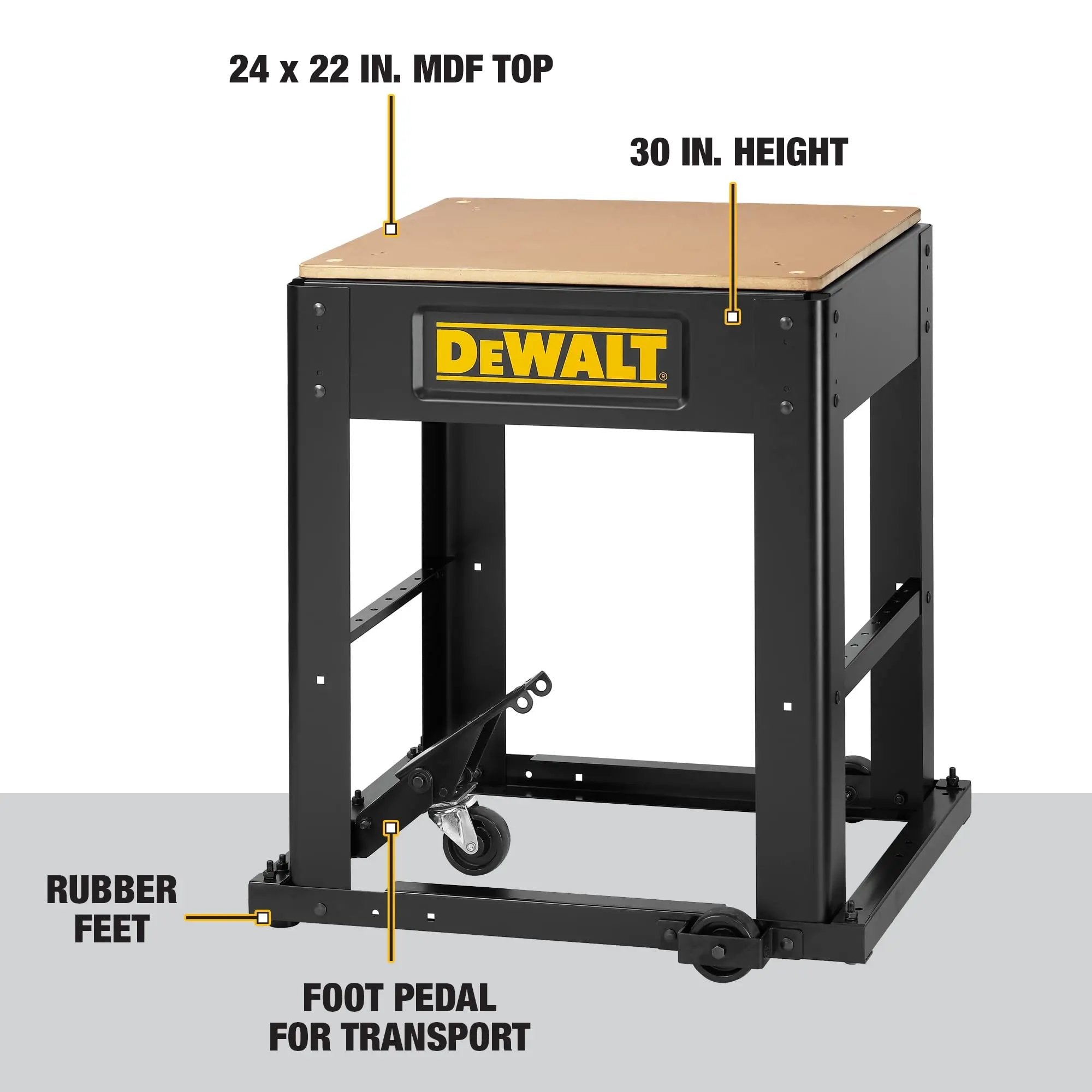 Open Box -  DEWALT Mobile Thickness Planer Stand DEWALTBullseye Deals
