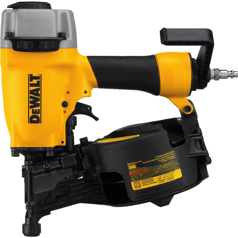 Open Box -  DEWALT Pneumatic 15 Degree Coil Siding Nailer DEWALTBullseye Deals