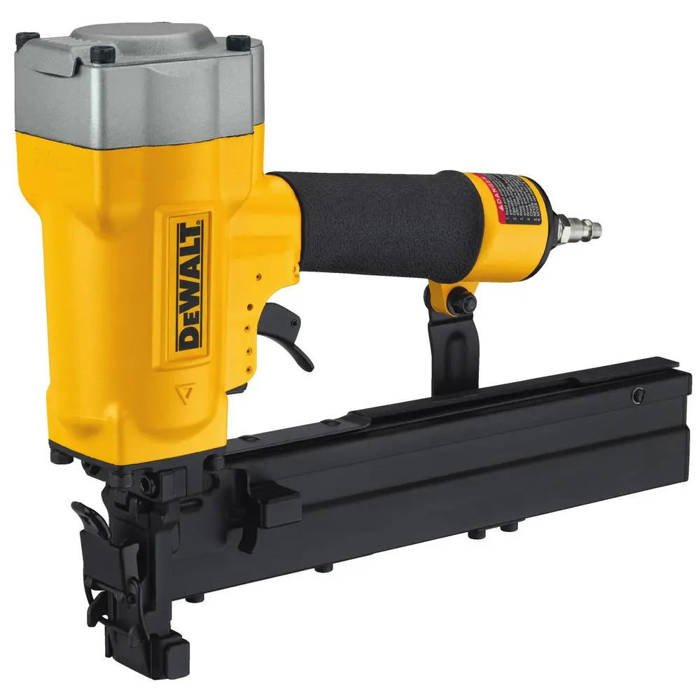 Open Box -  DEWALT Pneumatic 16-Gauge 1 in. Crown Lathing Stapler DEWALTBullseye Deals