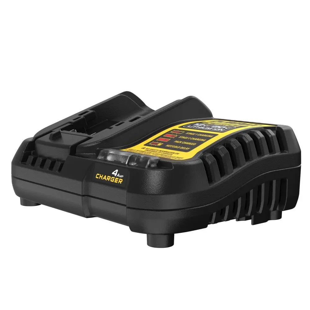 Open Box - DEWALT Powerstack 20-Volt Lithium-Ion 5.0 Ah and 1.7 Ah Batteries and Charger DEWALTBullseye Deals