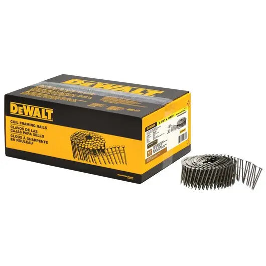 Open Box -  DeWALT DWC5R80BDG Coil Siding Nail, 1-3/4 in L, 14 ga DEWALTBullseye Deals