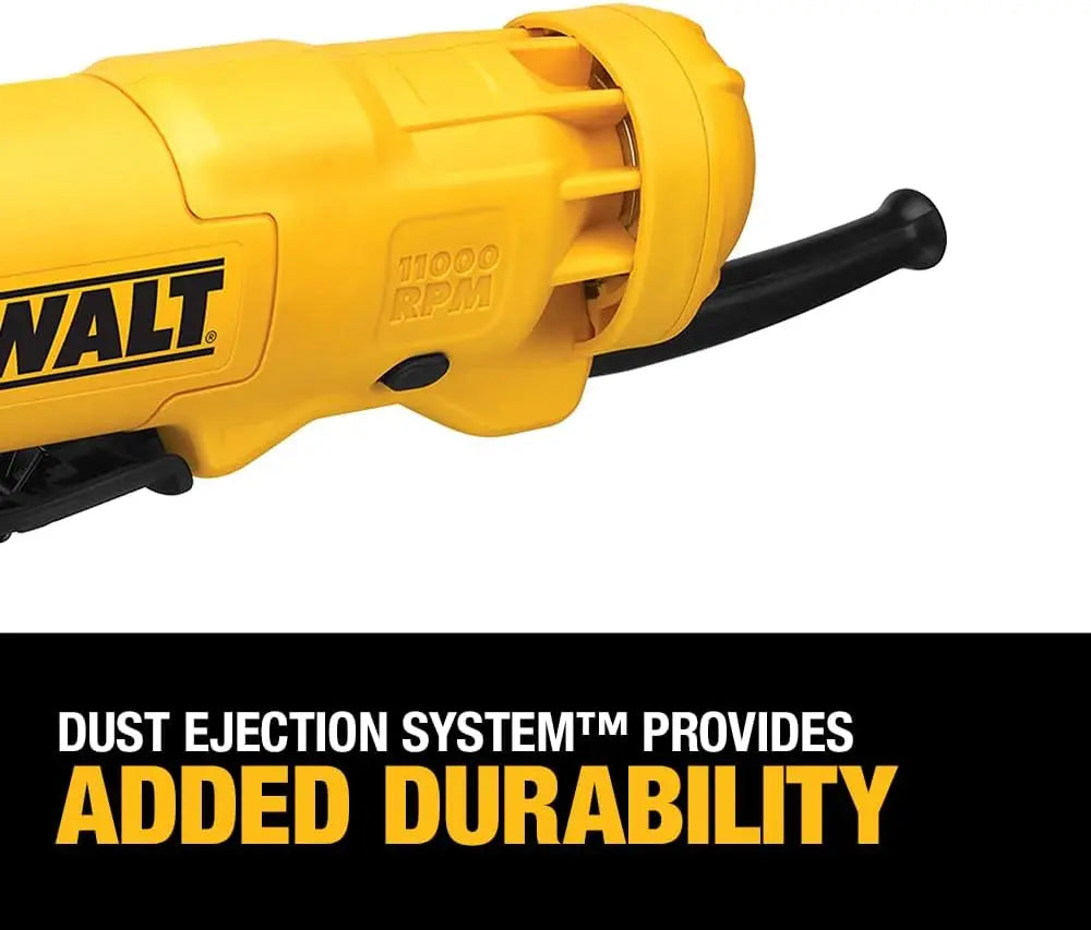 Open Box -  DeWALT DWE402W 120-Volt 4-1/2-Inch 1.8-HP Paddle Switch Small Angle Grinder DEWALTBullseye Deals