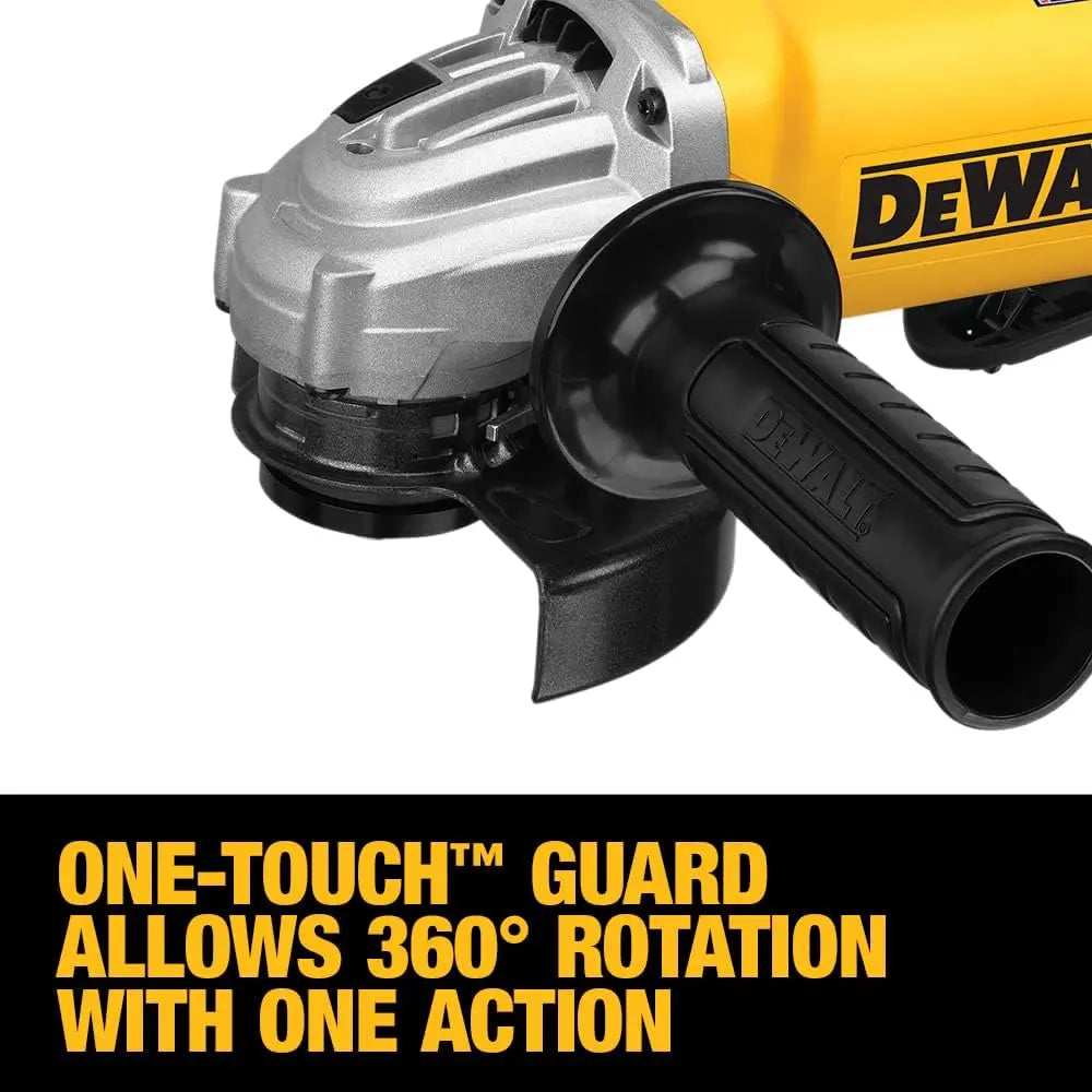Open Box -  DeWALT DWE402W 120-Volt 4-1/2-Inch 1.8-HP Paddle Switch Small Angle Grinder DEWALTBullseye Deals