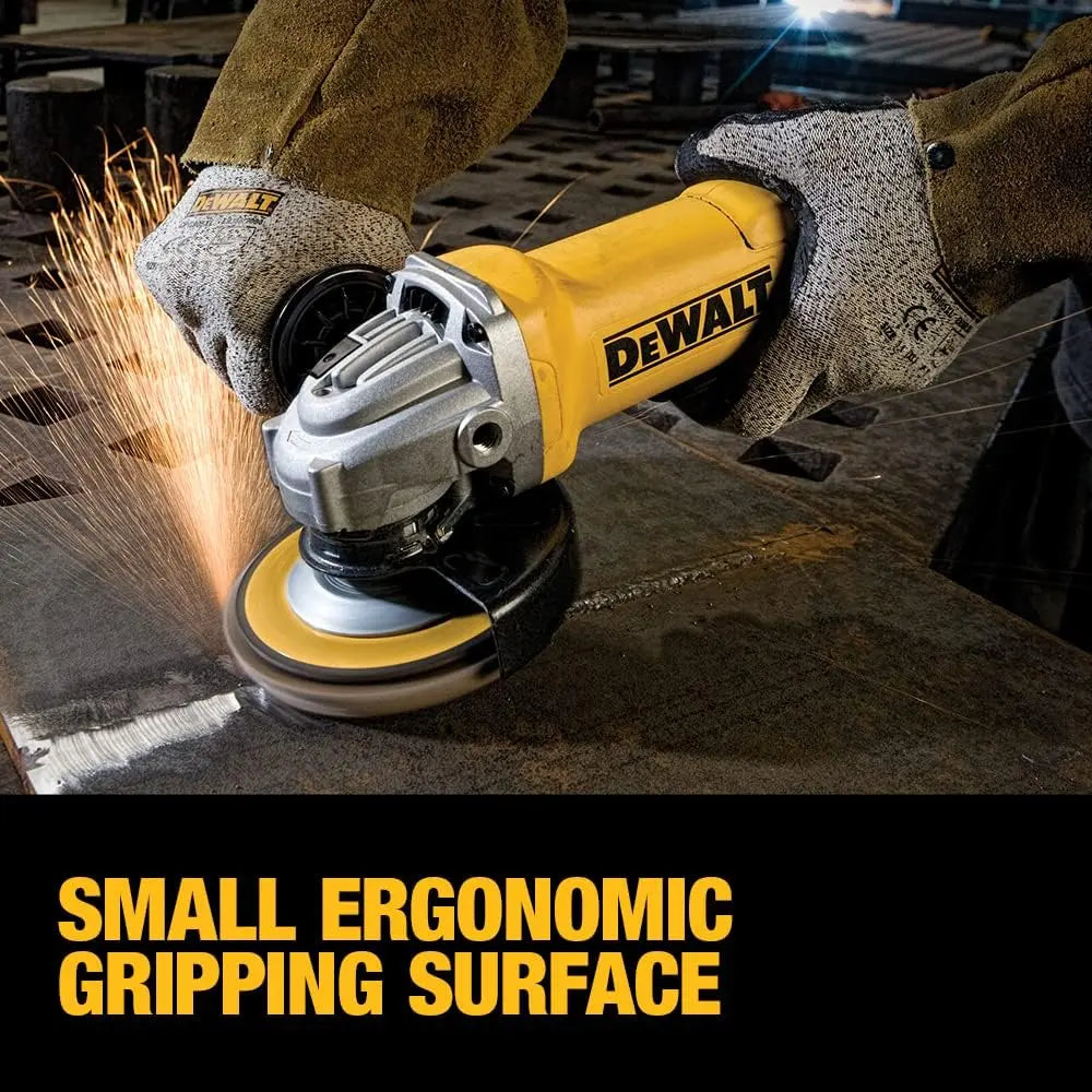 Open Box -  DeWALT DWE402W 120-Volt 4-1/2-Inch 1.8-HP Paddle Switch Small Angle Grinder DEWALTBullseye Deals