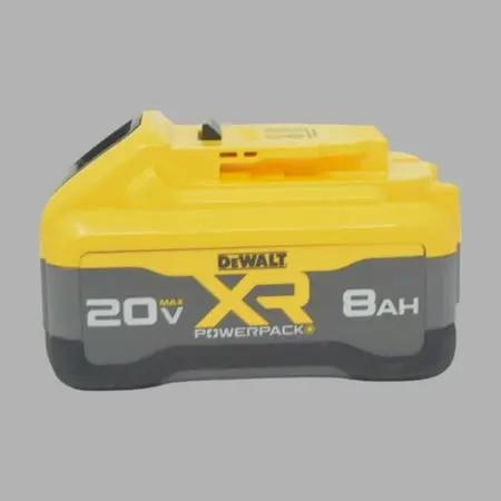 Open Box -  DeWalt DCB2108 20V MAX XR POWERPACK 8 Ah Battery – Extended Runtime  High-Performance Lithium-Ion Battery  Compatible with All DeWalt 20V MAX Tools DEWALTBullseye Deals