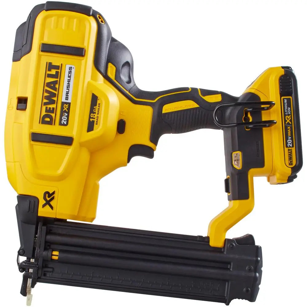 Open Box -  DeWalt DCN680D1 20-Volt Max Lithium-Ion 18-Gauge Cordless Brad Nailer Kit DEWALTBullseye Deals