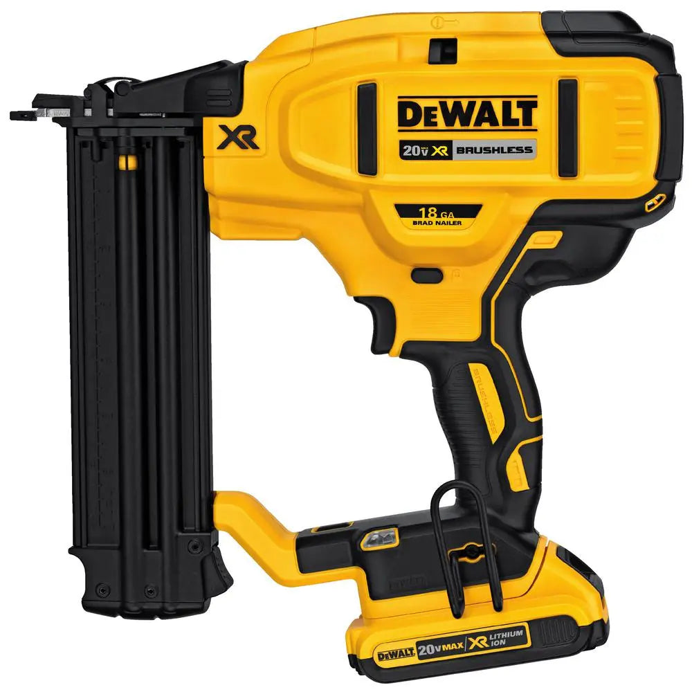 Open Box -  DeWalt DCN680D1 20-Volt Max Lithium-Ion 18-Gauge Cordless Brad Nailer Kit DEWALTBullseye Deals