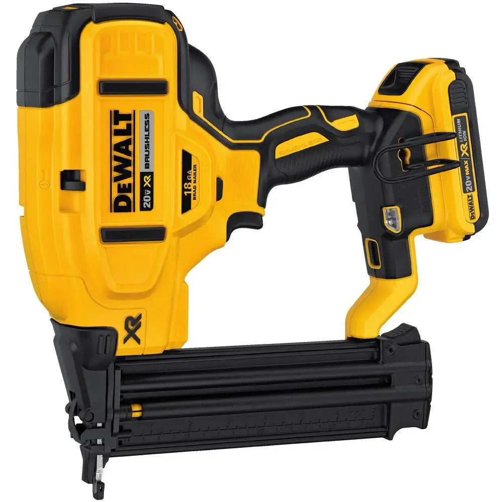 Open Box -  DeWalt DCN680D1 20-Volt Max Lithium-Ion 18-Gauge Cordless Brad Nailer Kit DEWALTBullseye Deals