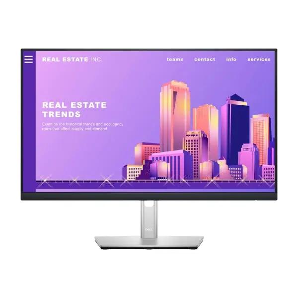 Open Box -  Dell - 23.8 LCD FHD Monitor (DisplayPort,USB, HDMI) - Black, Silver DellBullseye Deals
