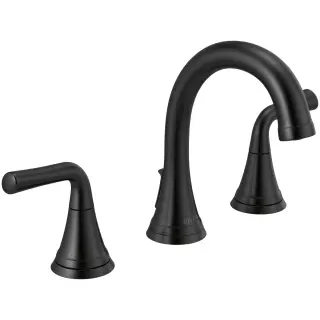 Open Box - Delta 3533LF-BLMPU - Bathroom Sink Faucets Faucet DeltaBullseye Deals