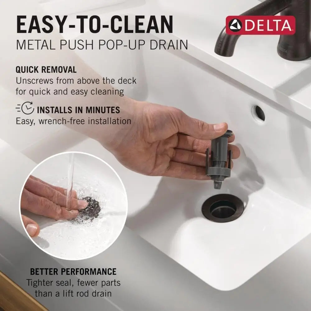 Open Box - Delta 3554-RBMPU-DST - Bathroom Sink Faucets Faucet DeltaBullseye Deals