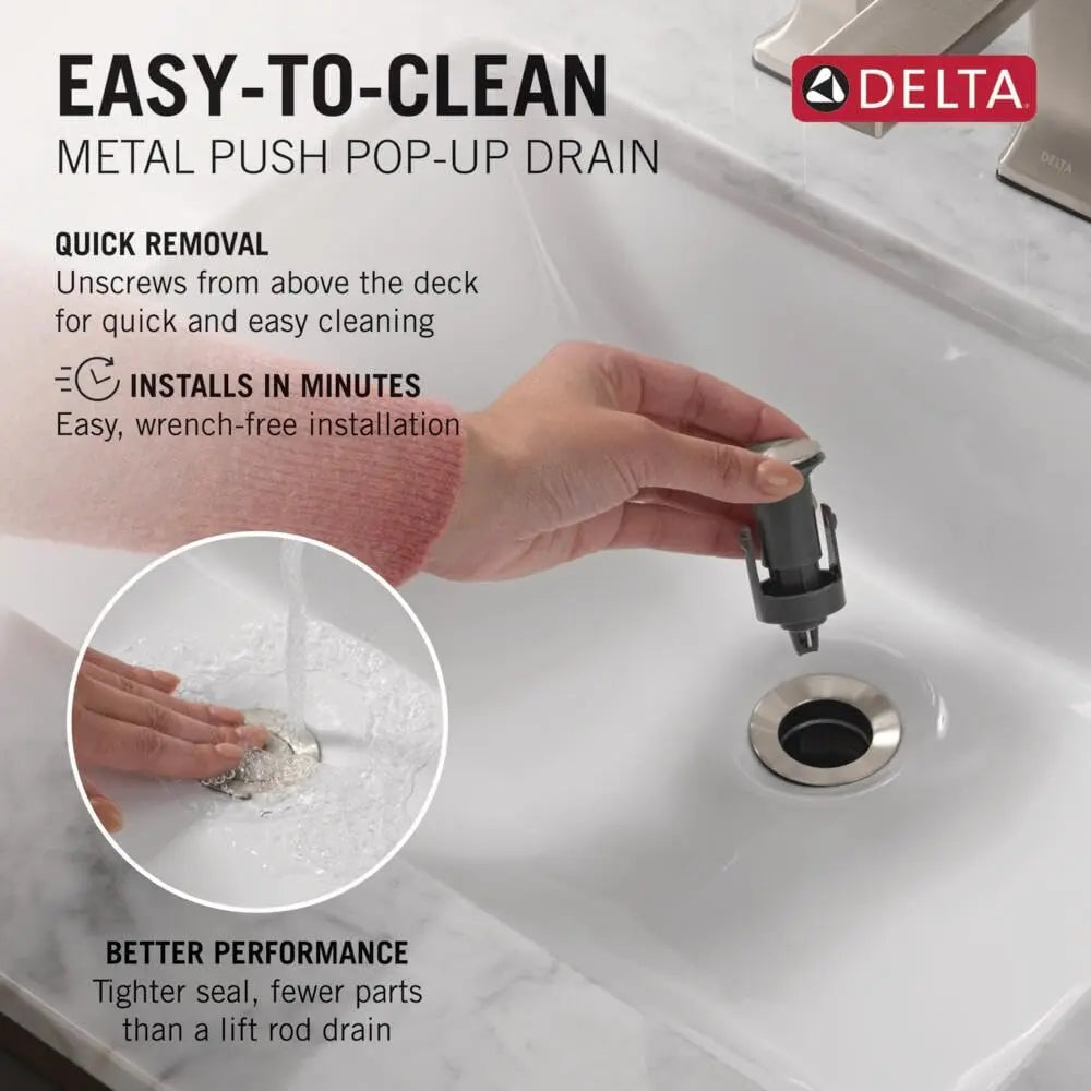 Open Box - Delta 3554-SSMPU-DST - Bathroom Sink Faucets Faucet DeltaBullseye Deals