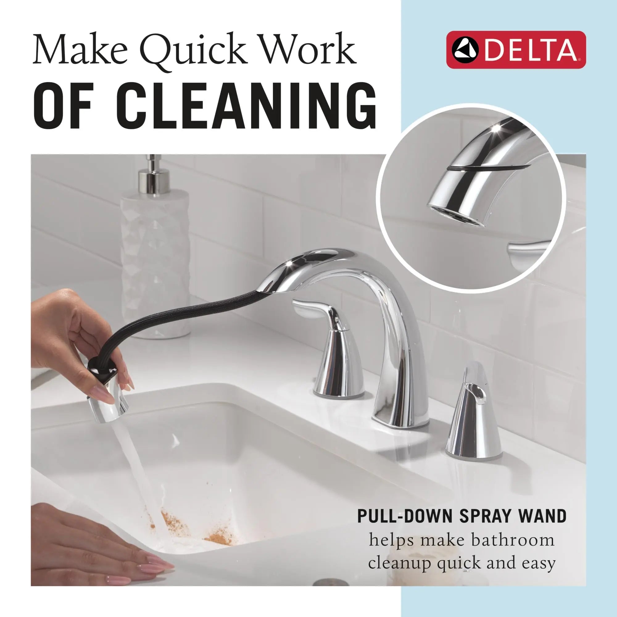 Open Box - Delta 35840LF-PD - Bathroom Sink Faucets Faucet DeltaBullseye Deals